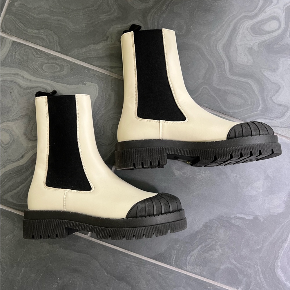 Anthropologie Maeve Chelsea Boots- NEW IN BOX- size 7.5